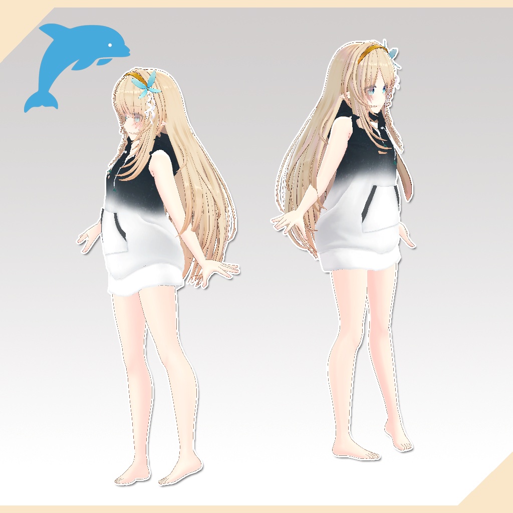 ルシナ用衣装)夜空