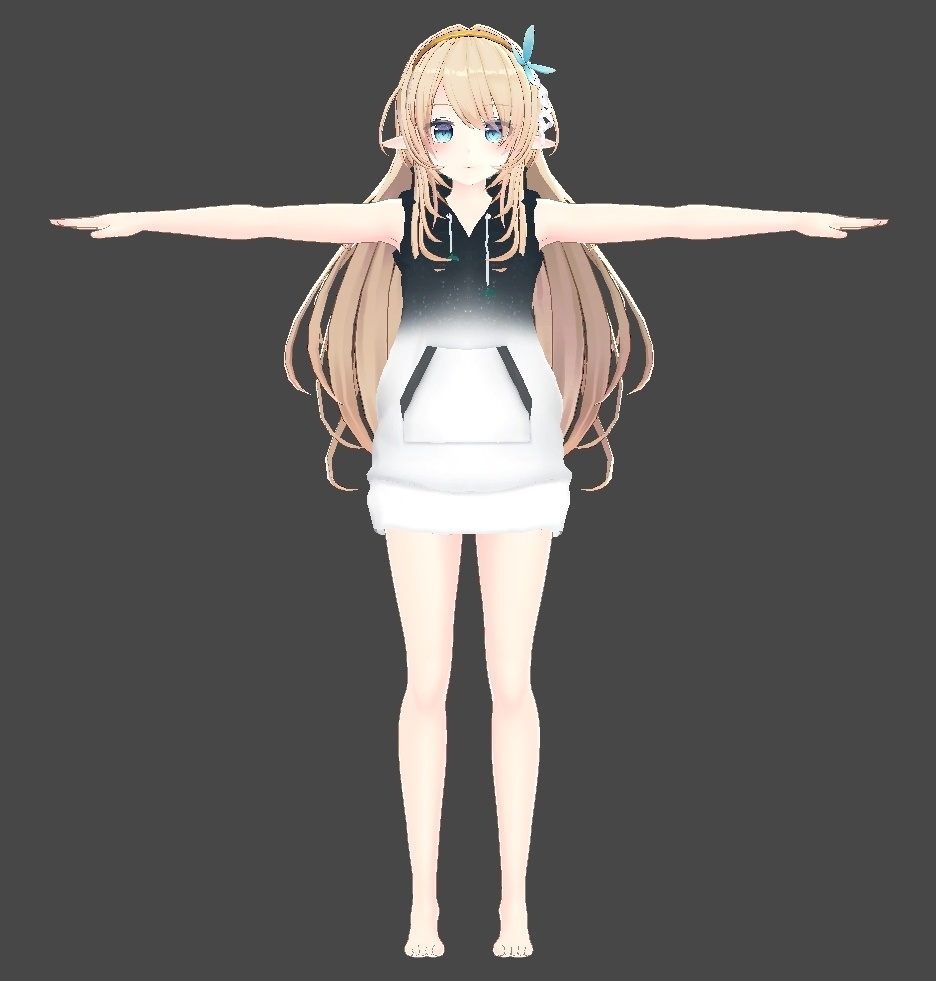 ルシナ用衣装)夜空