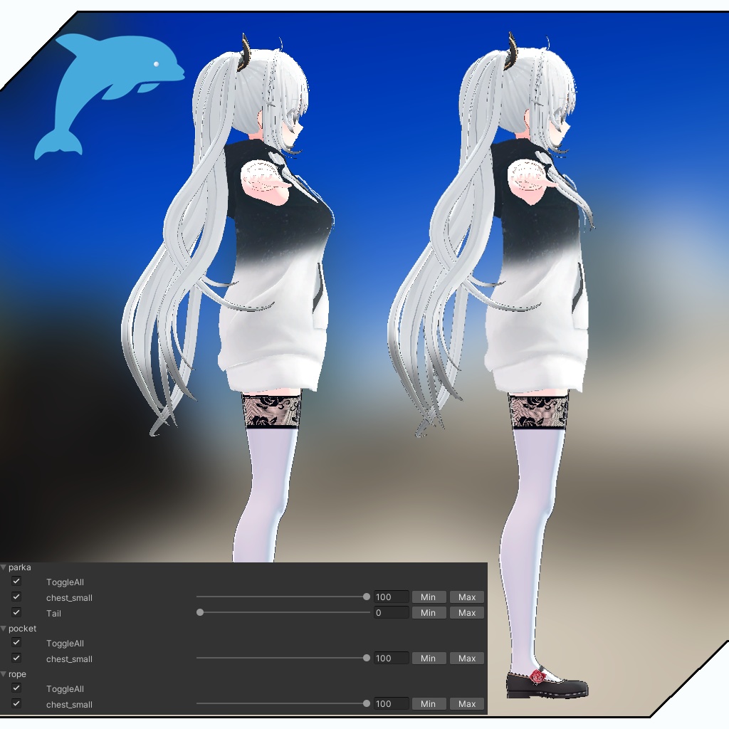 ヨール用衣装)夜空