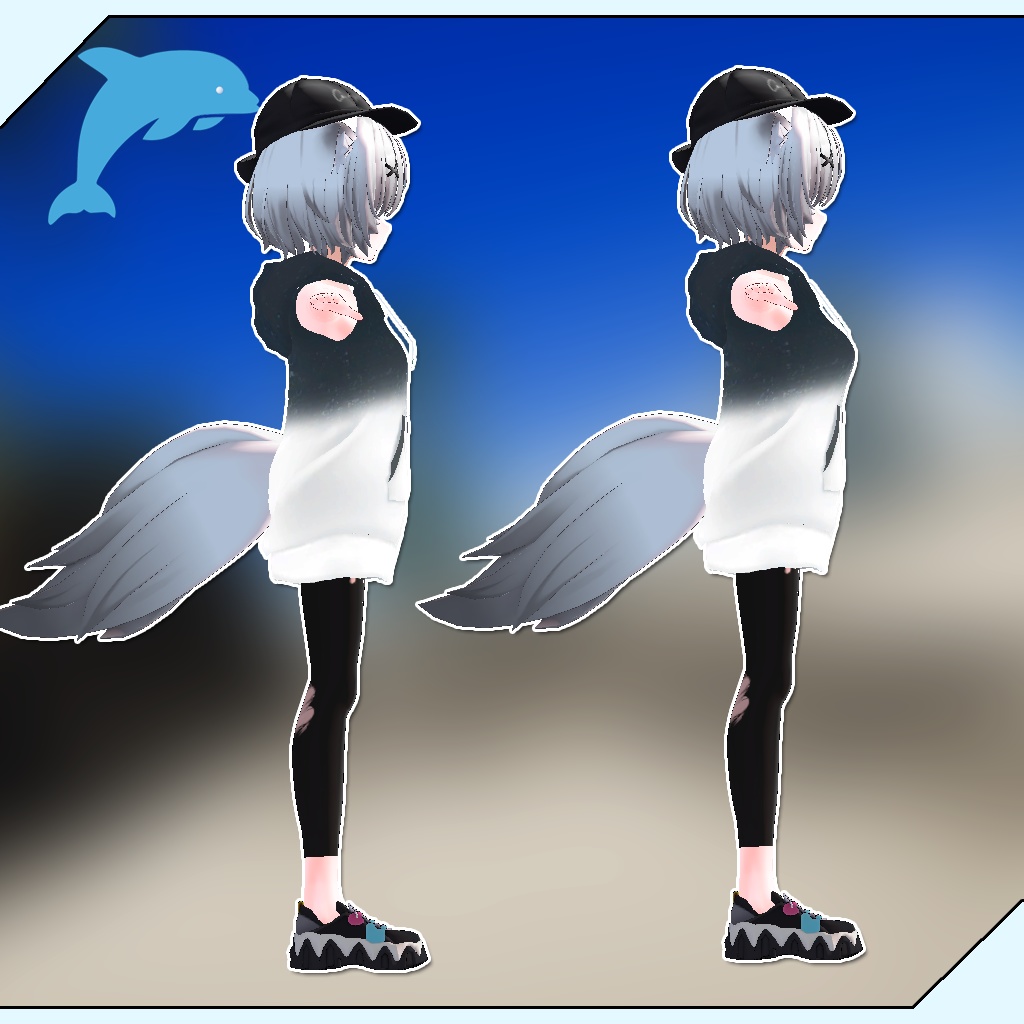 アッシュ用衣装)夜空