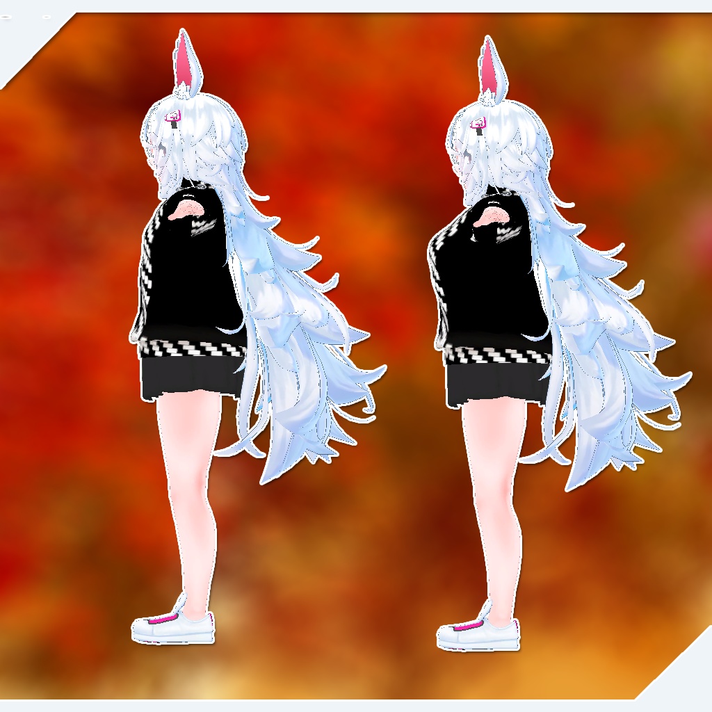 ティコ、狐九里るる用衣装)かえで