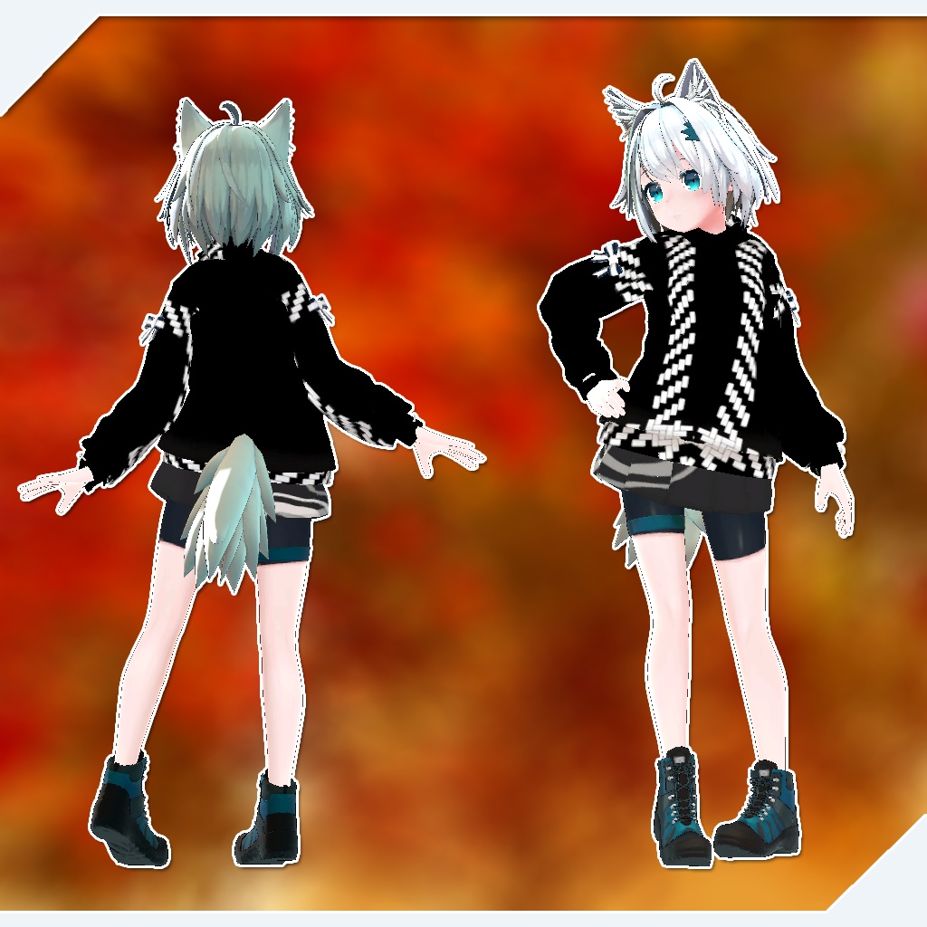 メリノ、ミーシェ用衣装)かえで