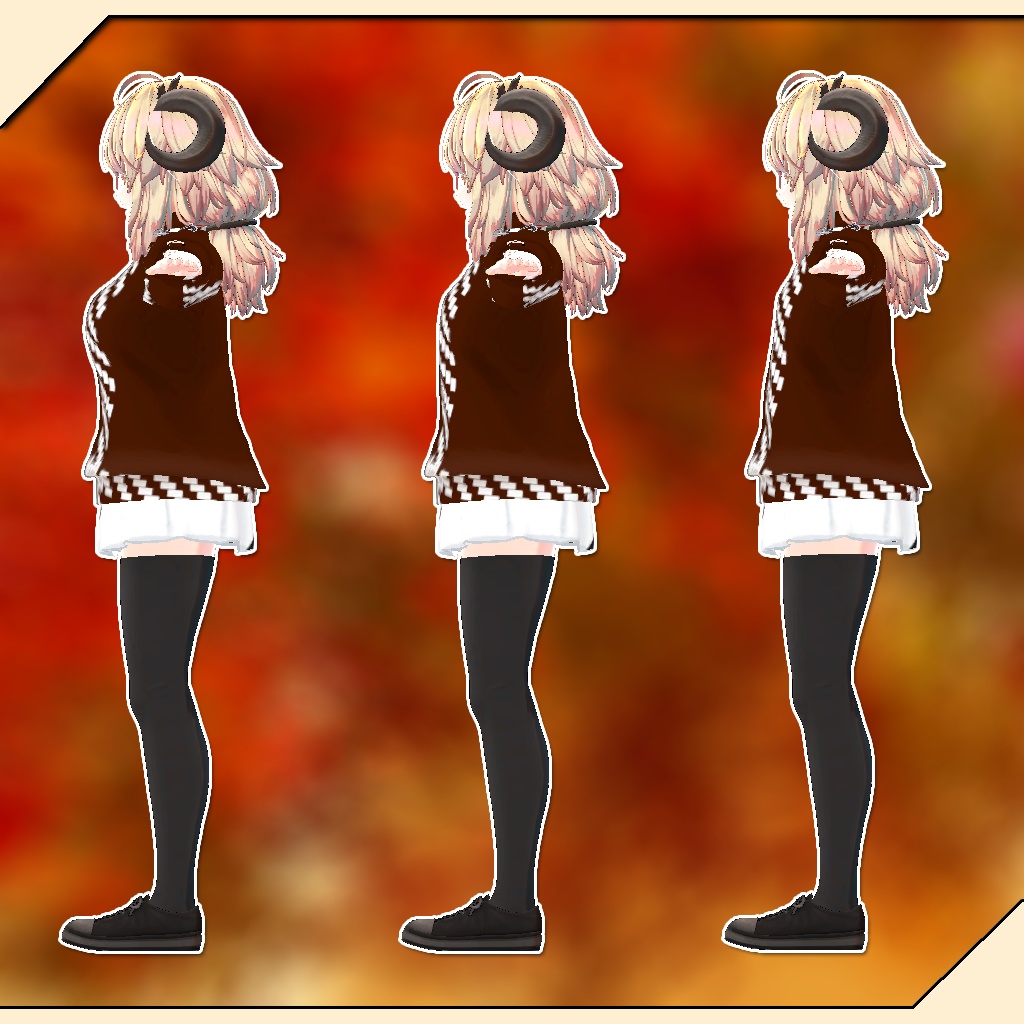 メリノ、ミーシェ用衣装)かえで