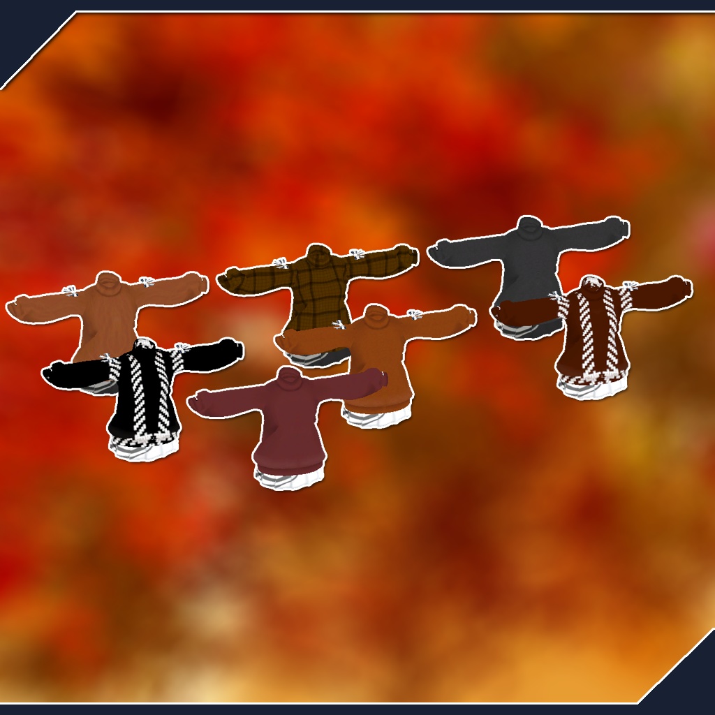 こまどアバター用衣装)かえで