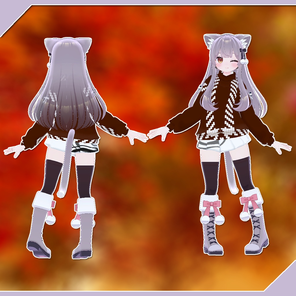 こまどアバター用衣装)かえで