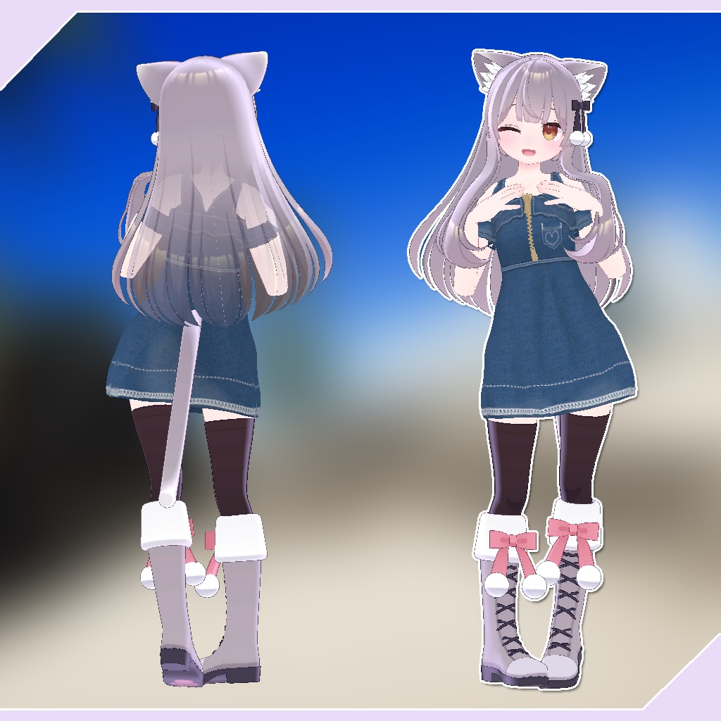 こまどアバター用衣装)よくばりせっと2(衣装2種)