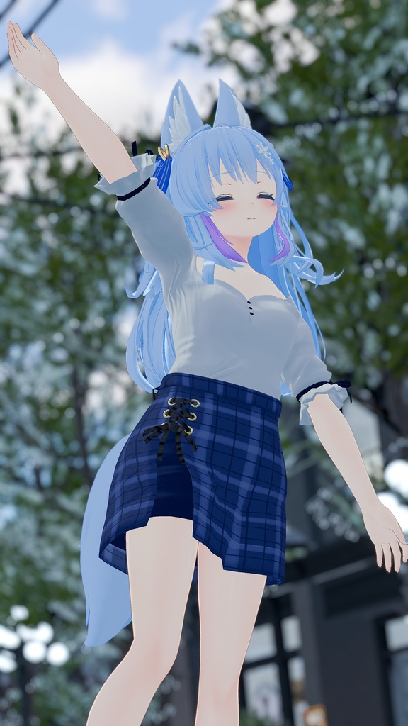 【ルシナ、ヨール、ルルリア、狐薄用衣装】おでかけ!!