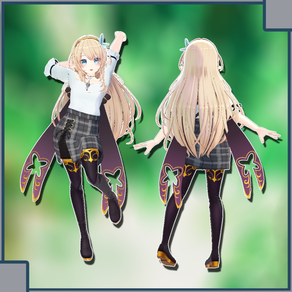 【ルシナ、ヨール、ルルリア、狐薄用衣装】おでかけ!!