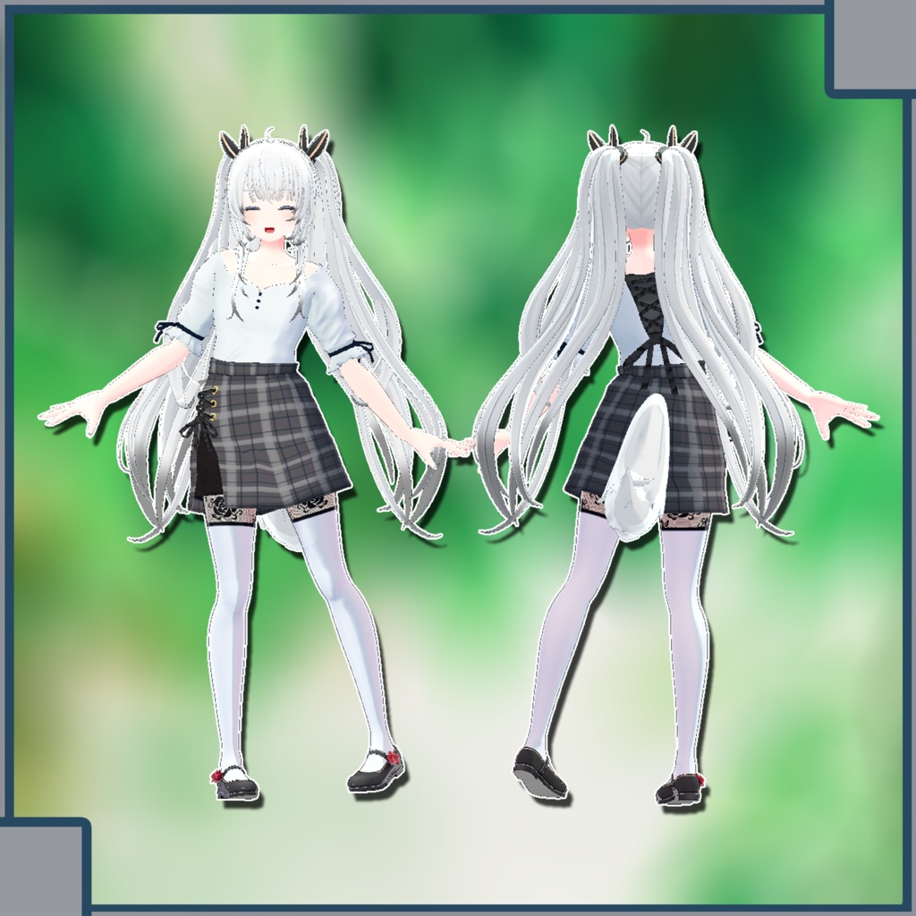 【ルシナ、ヨール、ルルリア、狐薄用衣装】おでかけ!!