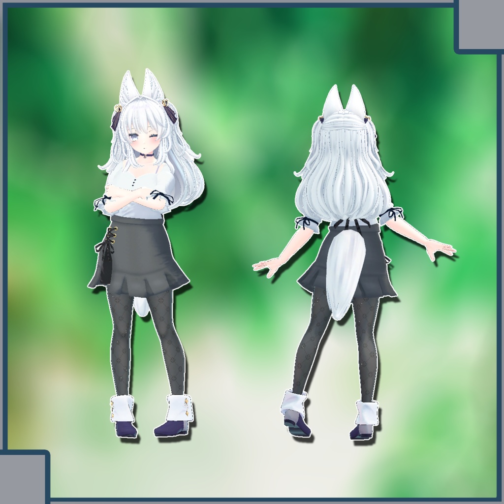 【ルシナ、ヨール、ルルリア、狐薄用衣装】おでかけ!!