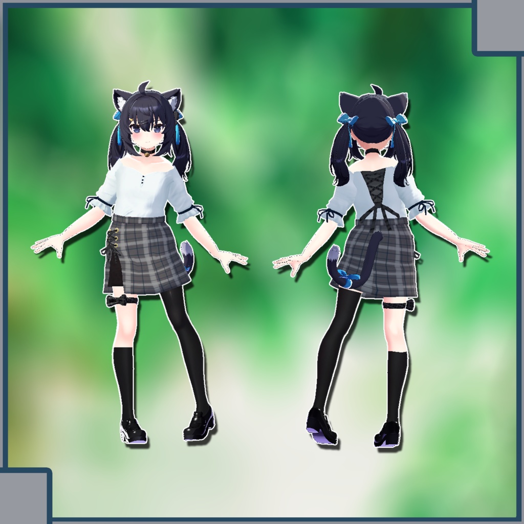 【アッシュ、セフィラ用衣装】おでかけ!!