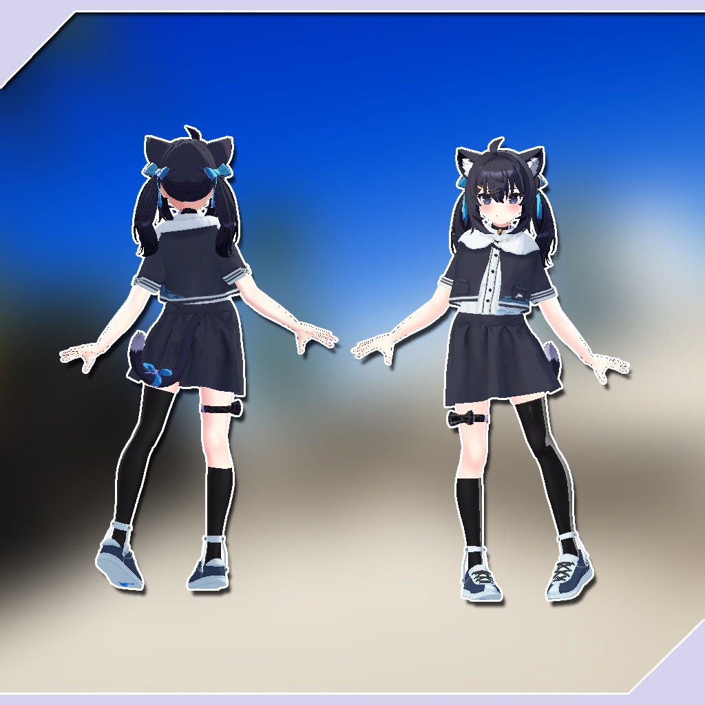 【リアアリス、アッシュ、セフィラ用衣装】いるか【PB対応】