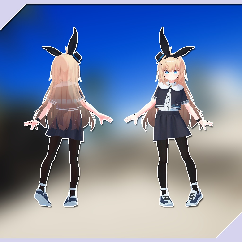 【リアアリス、アッシュ、セフィラ用衣装】いるか【PB対応】