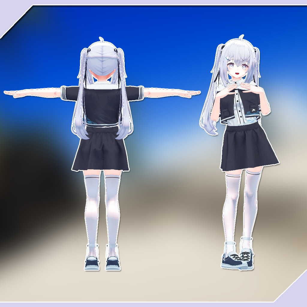 【サフィー(Sapphy)用衣装】いるか【PB対応】