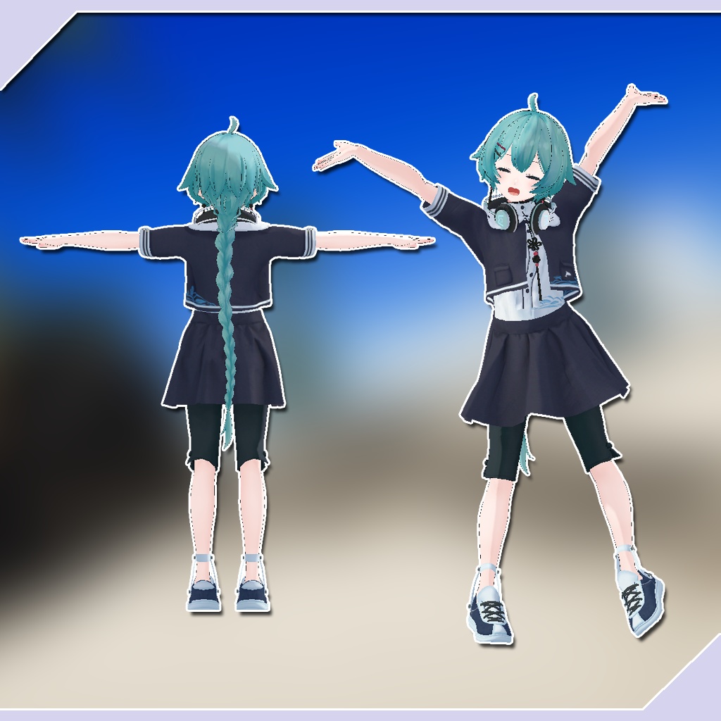 【薄荷-Hakka-用衣装】いるか【PB対応】