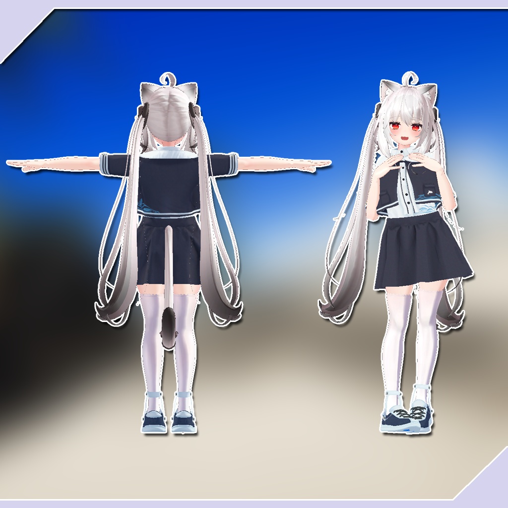 【舞夜-Maya-用衣装】いるか【PB対応】