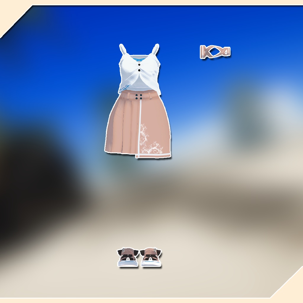 【セレスティア用衣装】ばかんす