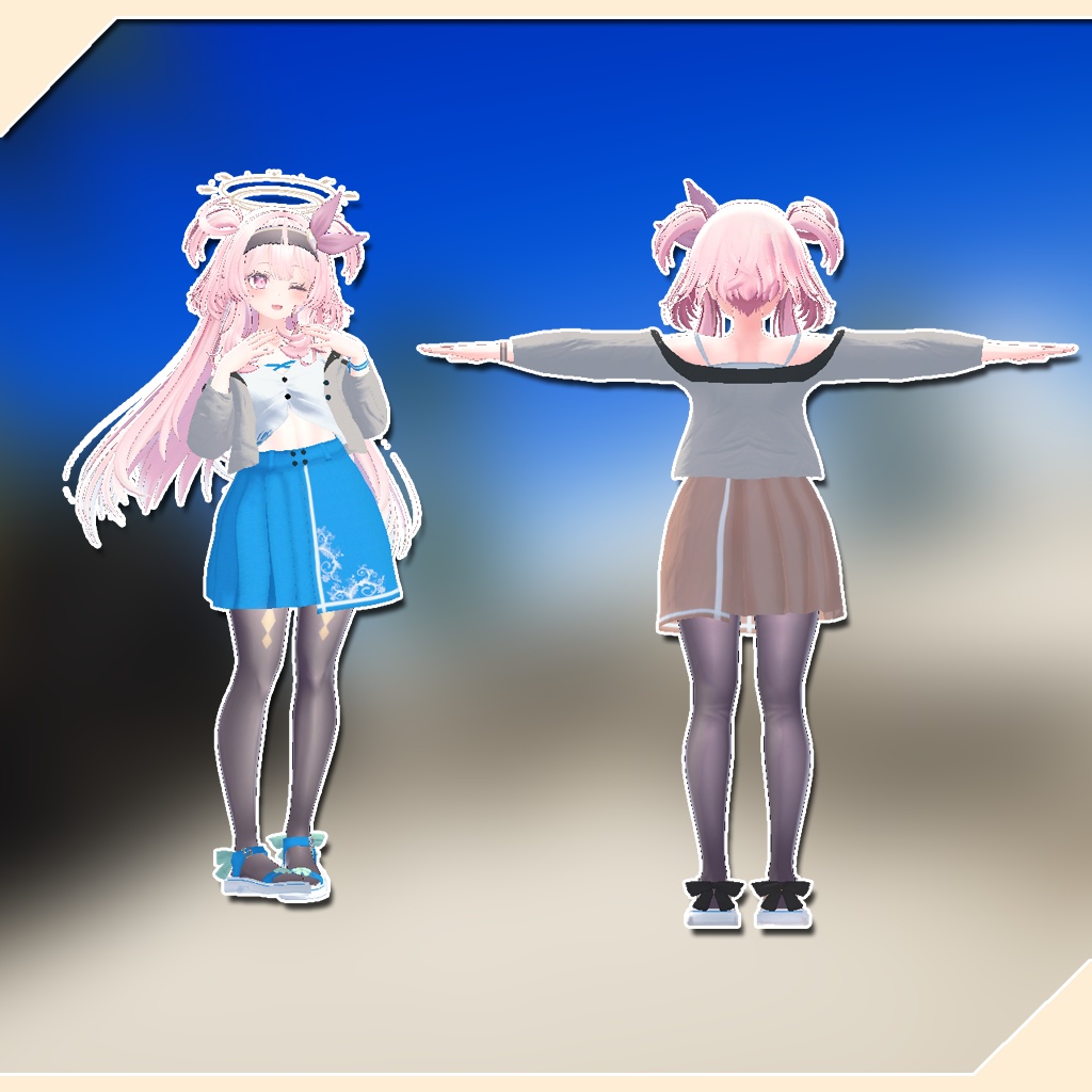 【セレスティア用衣装】ばかんす