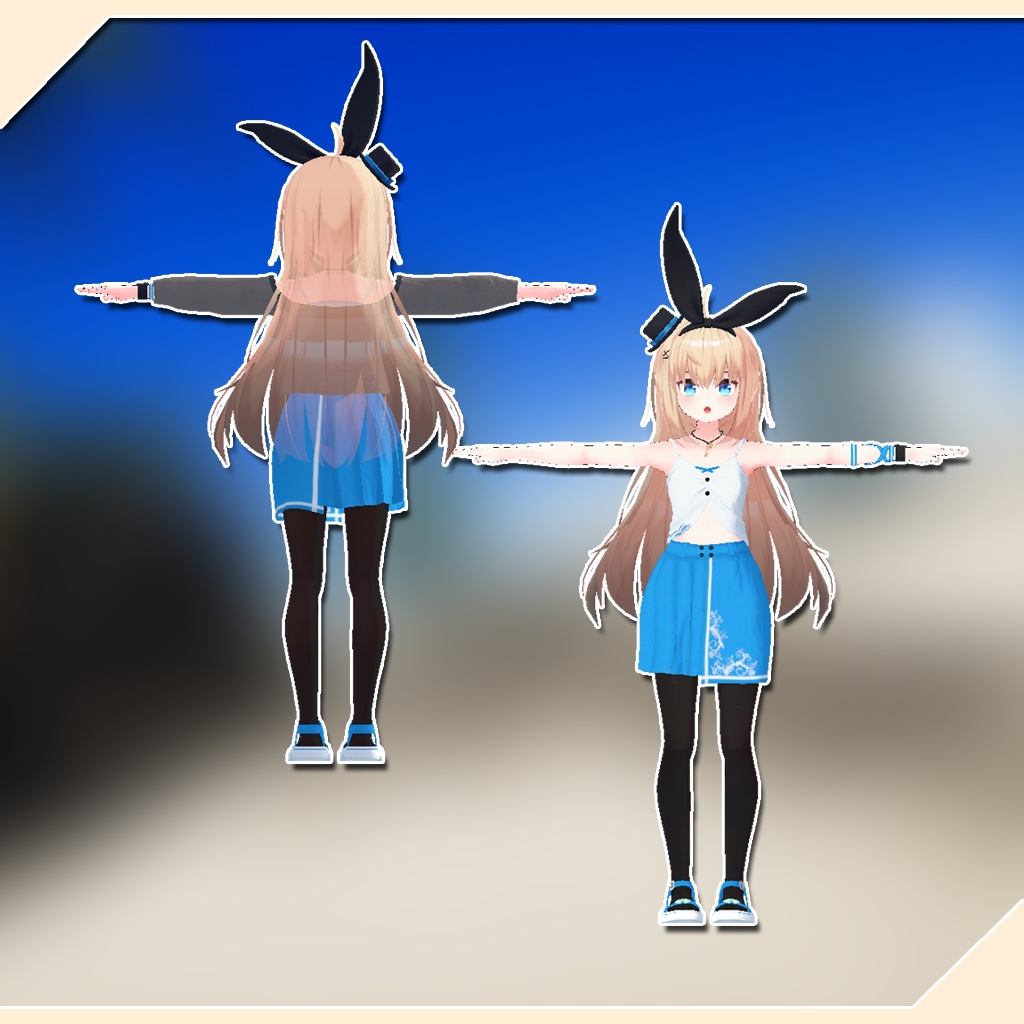 【有坂みとアバター用衣装】ばかんす