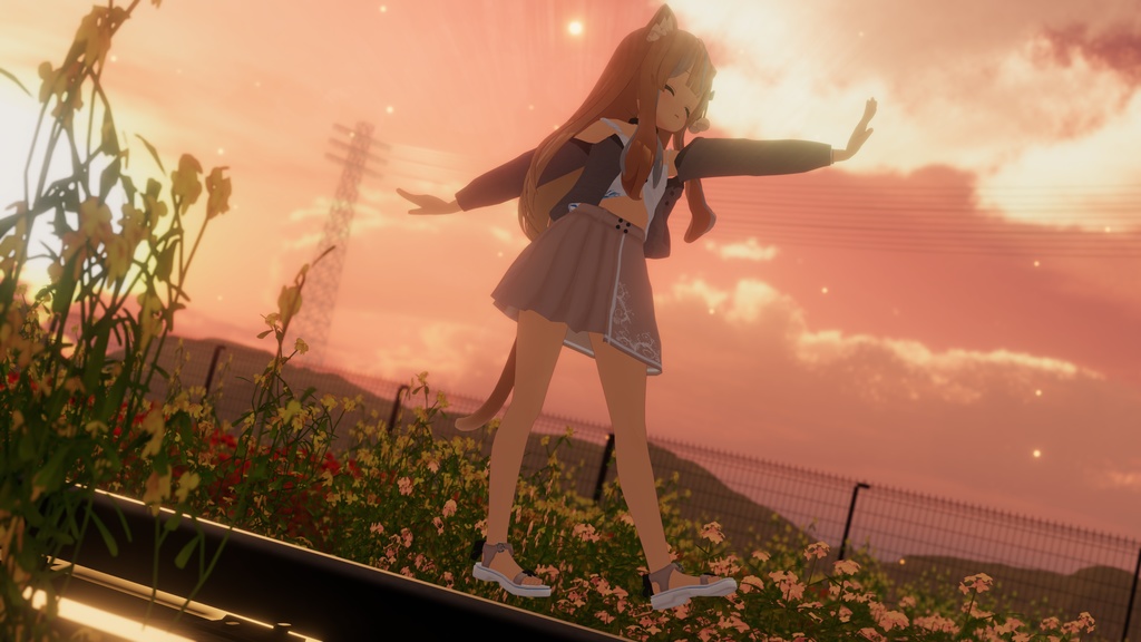 【こまどアバター用衣装】ばかんす