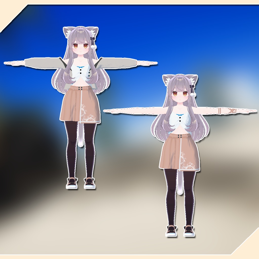 【こまどアバター用衣装】ばかんす