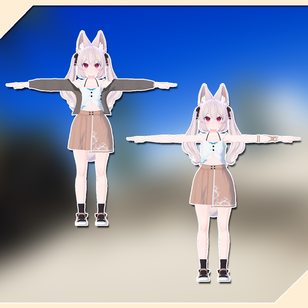 【こまどアバター用衣装】ばかんす