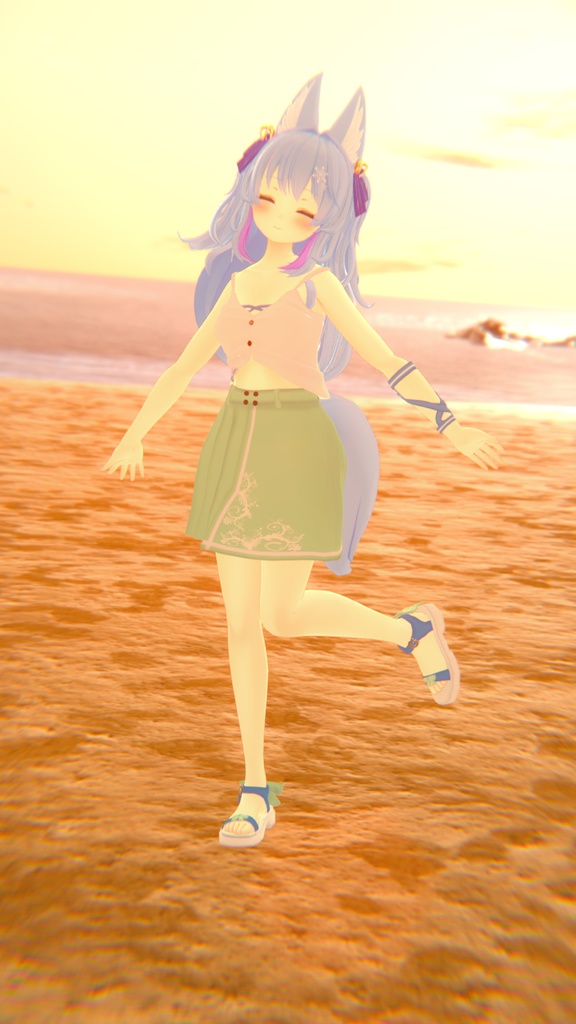 【ルルリア用衣装】ばかんす