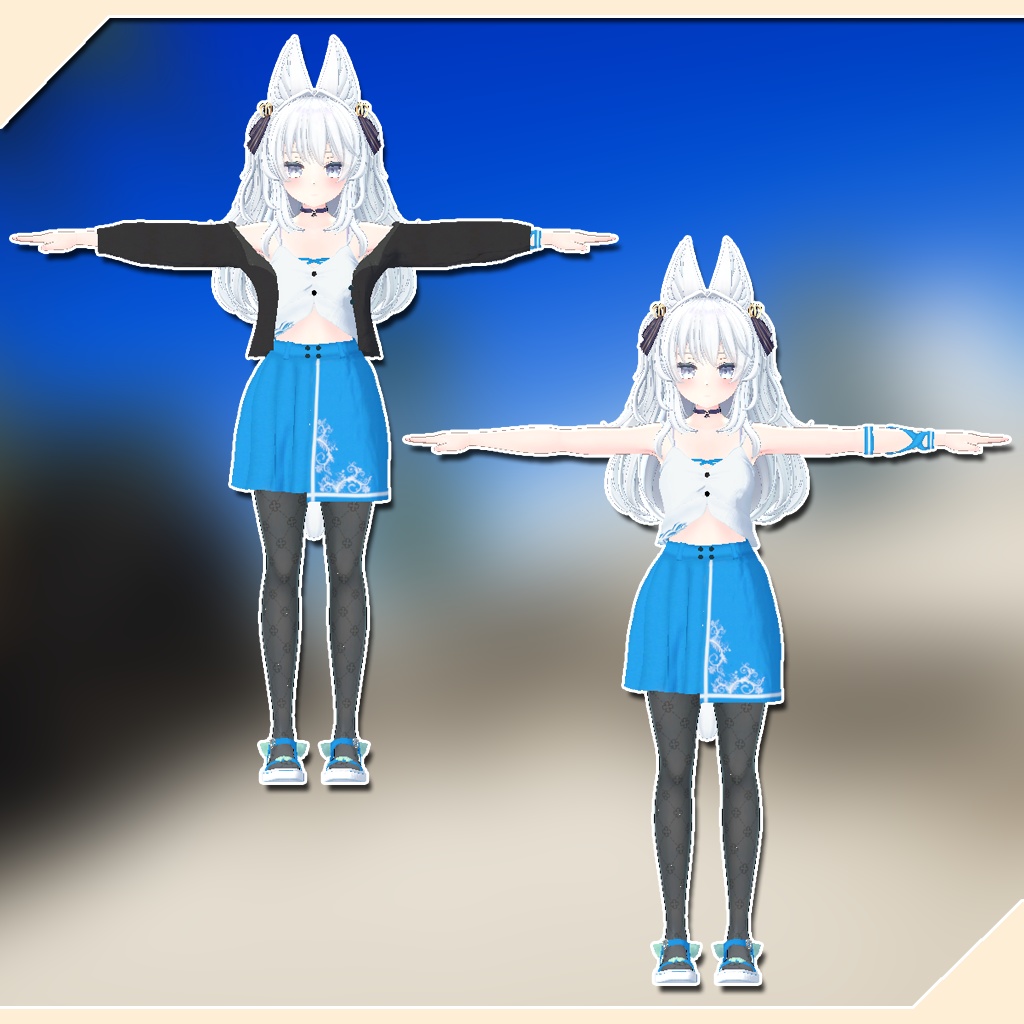 【ルルリア用衣装】ばかんす