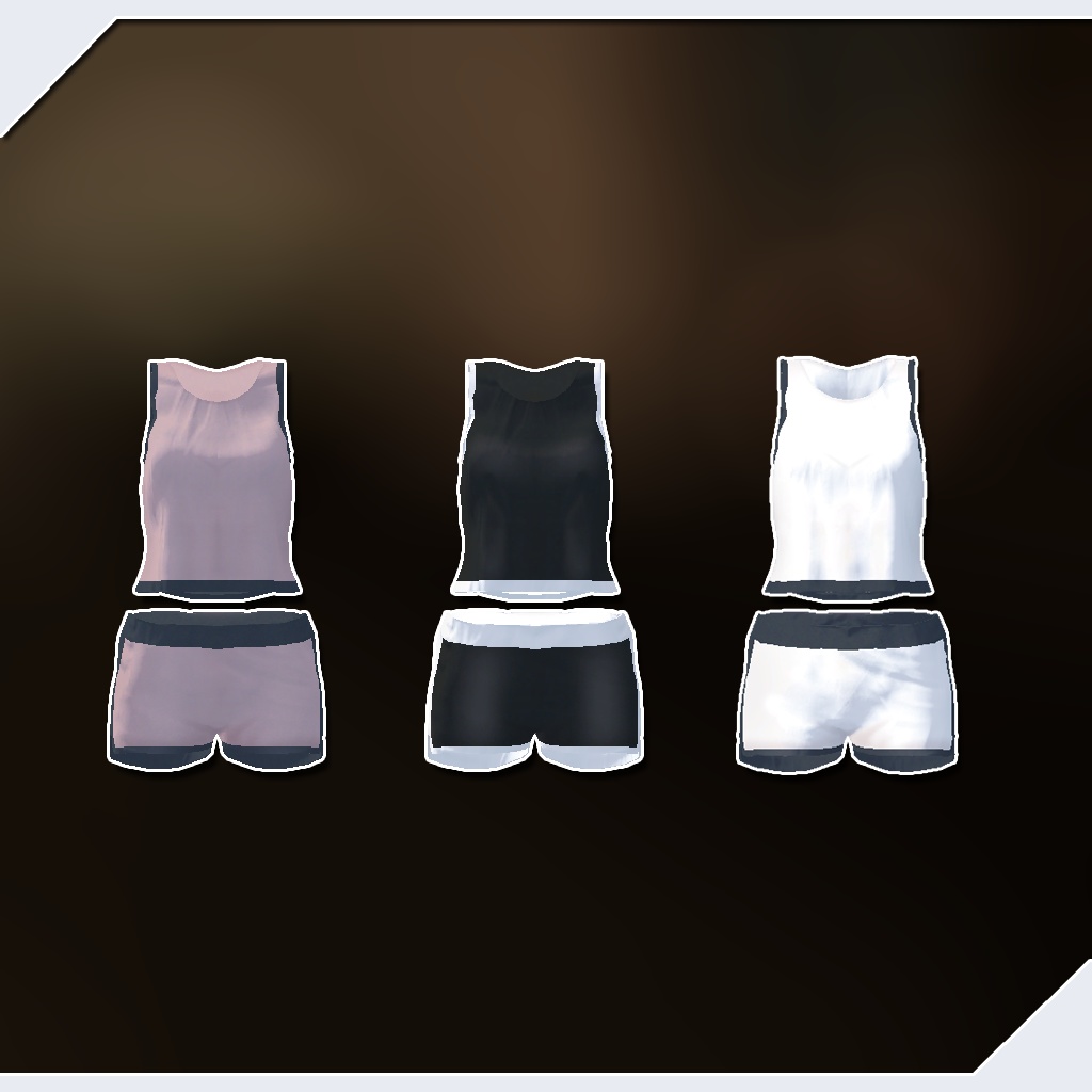 【桔梗-Kikyo-用衣装】スポーティールームウェア