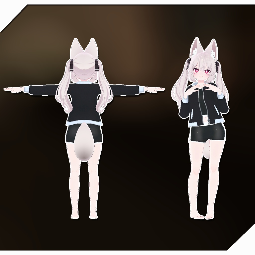 【ミルク、カリン用衣装】スポーティールームウェア