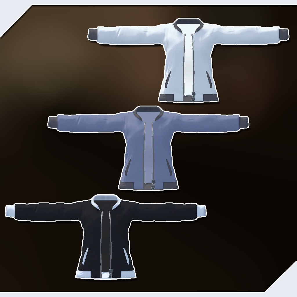 【ルシナ、ヨール、ルルリア、うるる用衣装】スポーティールームウェア