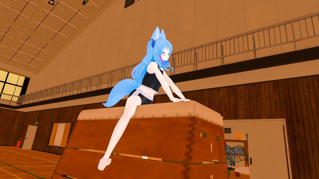 【ルシナ、ヨール、ルルリア、うるる用衣装】スポーティールームウェア