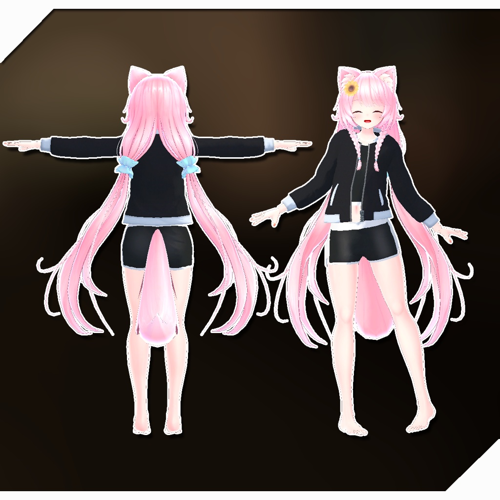 【ユウ用衣装】スポーティールームウェア