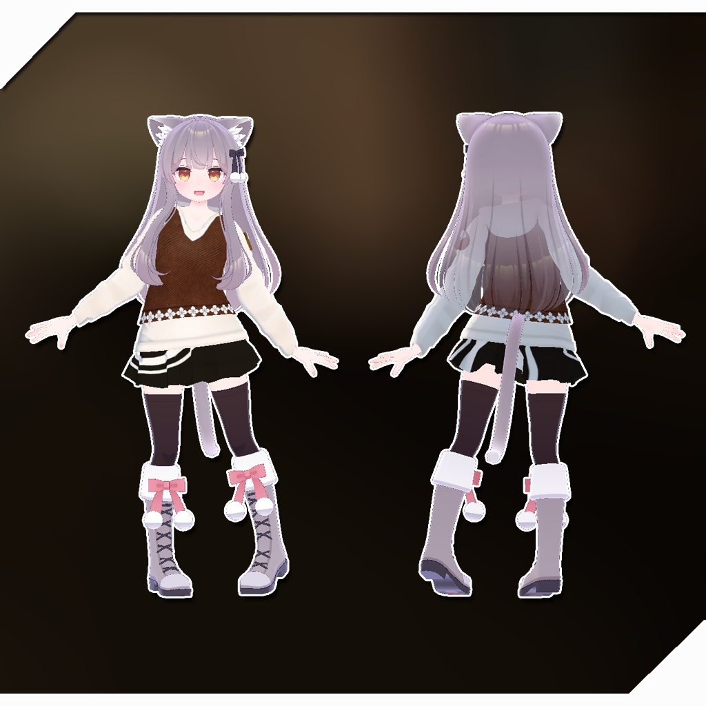 【こまどアバター用衣装】秋のぴくにっく