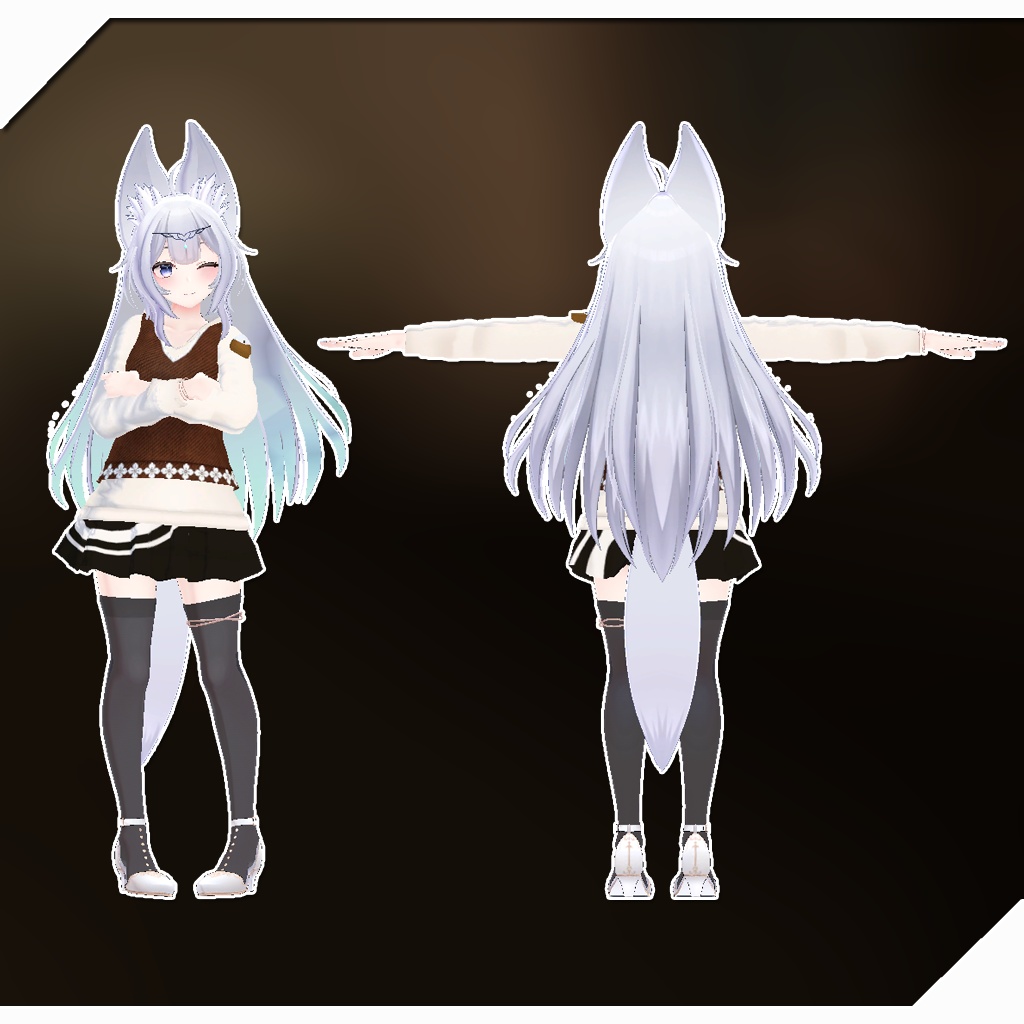 【ルーナリット、リーファ、ウルフェリア用衣装】秋のぴくにっく