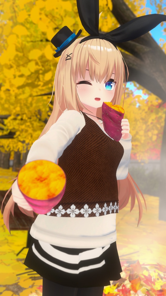 【有坂みとアバター用衣装】秋のぴくにっく