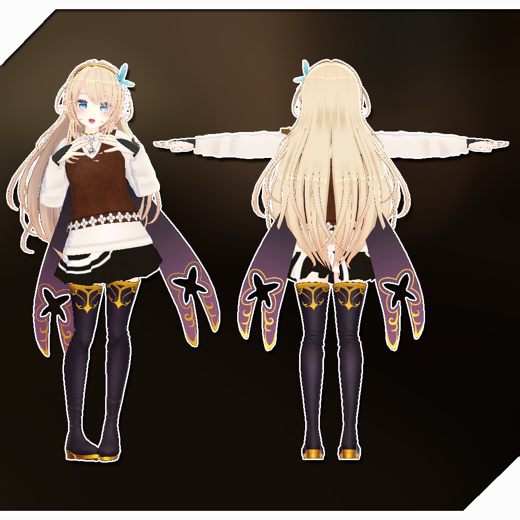 【ルシナ、うるる、ルルリア、ヨール用衣装】秋のぴくにっく