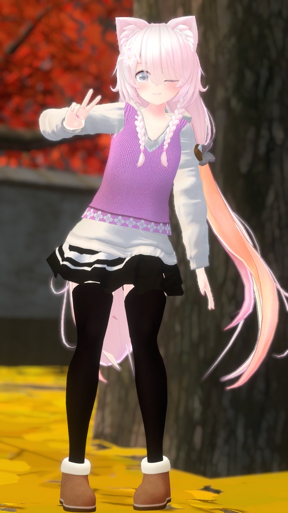 【ユウ用衣装】秋のぴくにっく