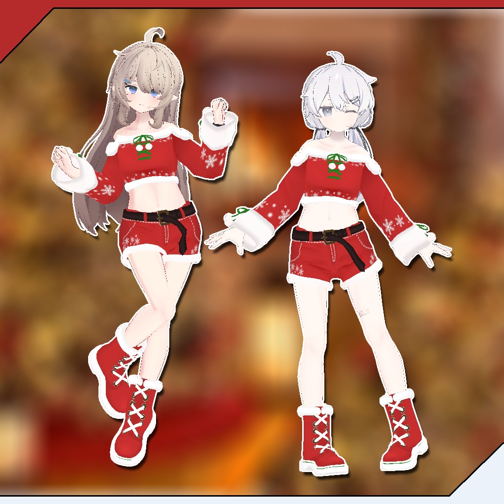 【24アバター対応】雪花しーずん2