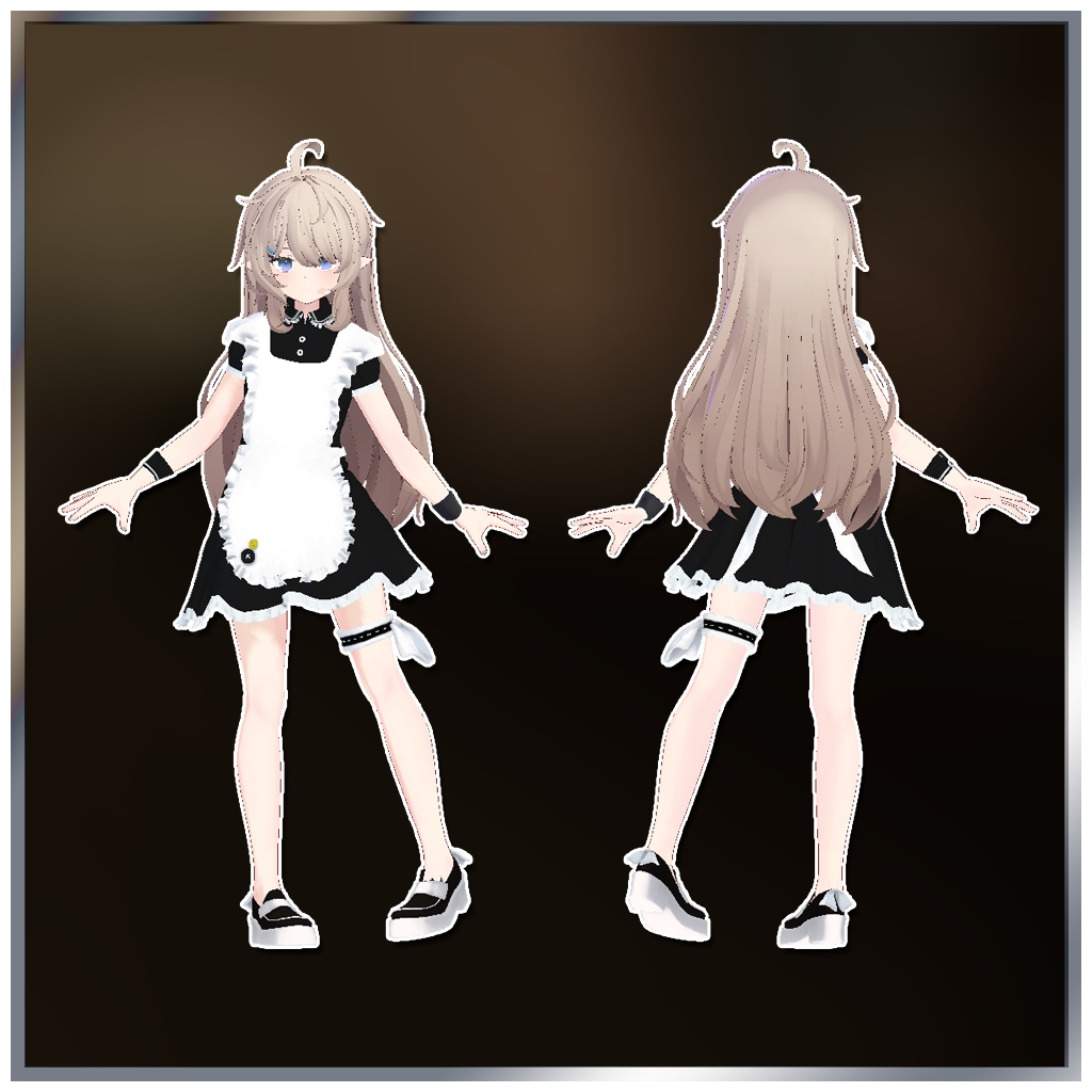 【有坂みとアバター用衣装】ぱーらーめいど