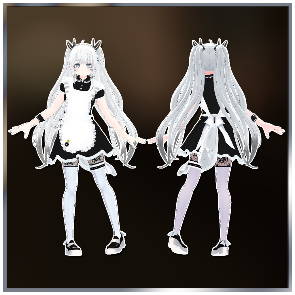 【ルルリア、ルシナ、ヨール用衣装】ぱーらーめいど