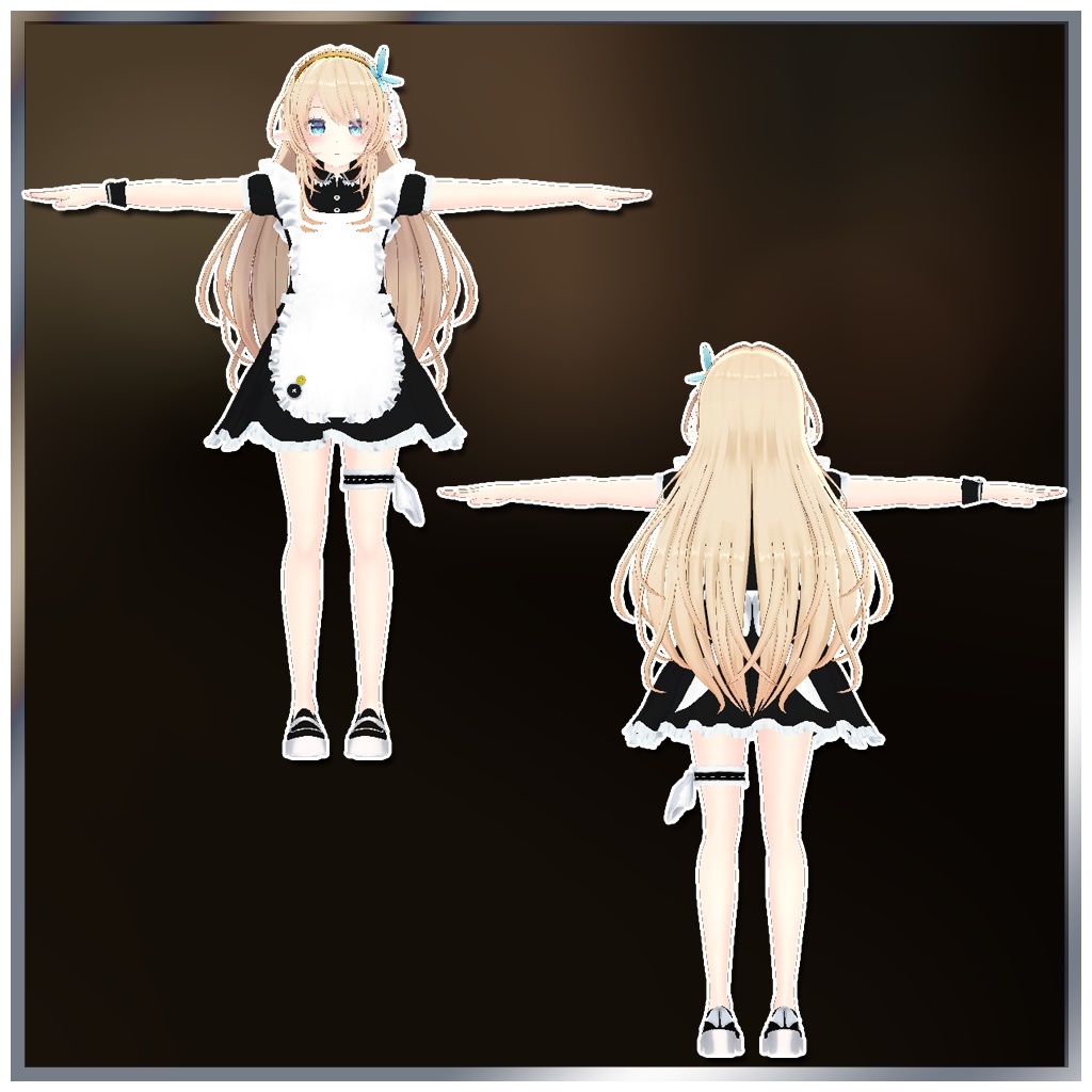 【ルルリア、ルシナ、ヨール用衣装】ぱーらーめいど