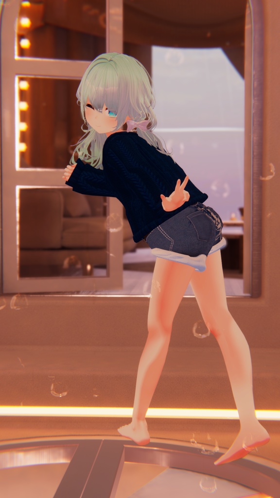 【複数アバター対応】いきぬきニット!