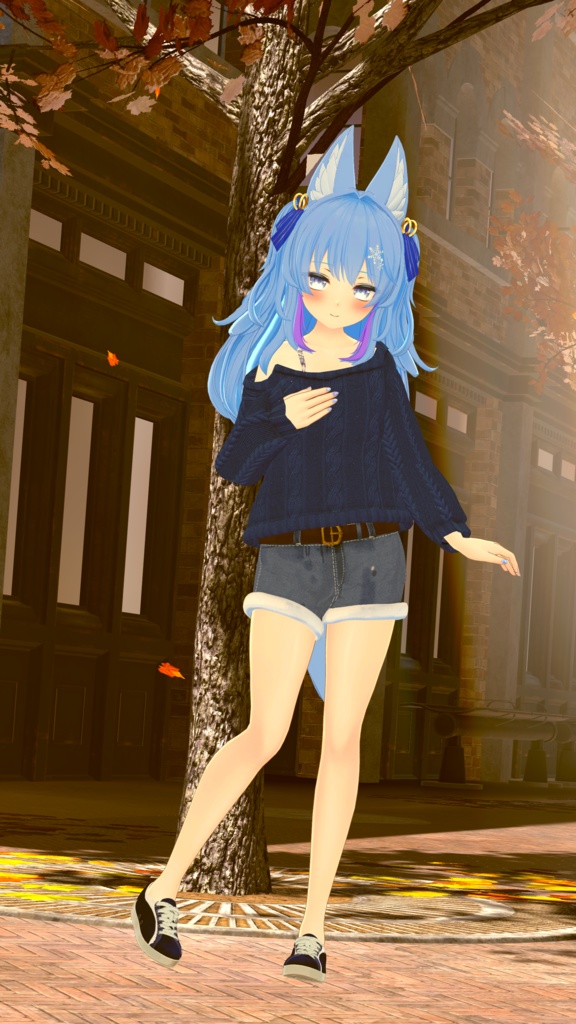 【複数アバター対応】いきぬきニット!