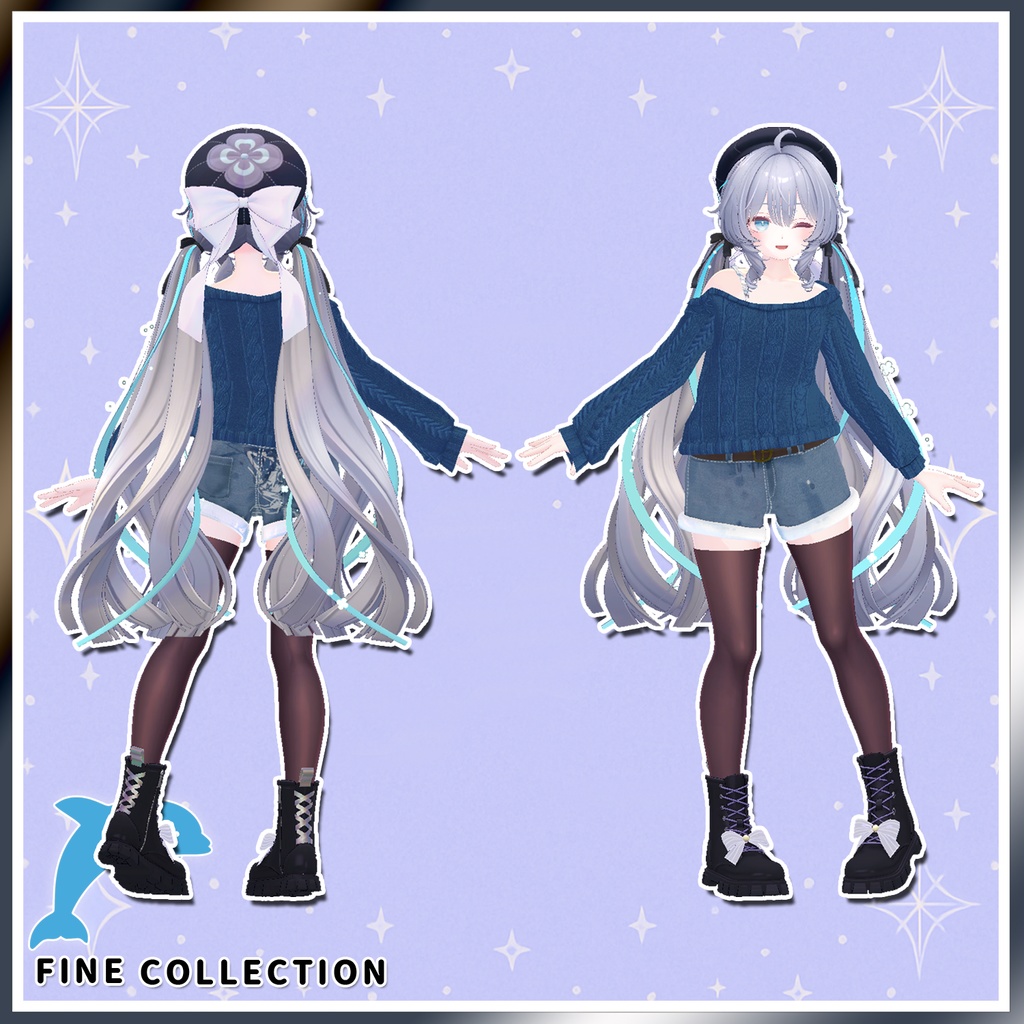 【複数アバター対応】いきぬきニット!