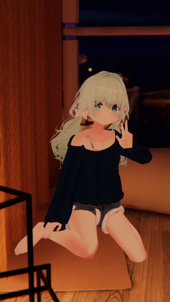 【複数アバター対応】いきぬきニット!