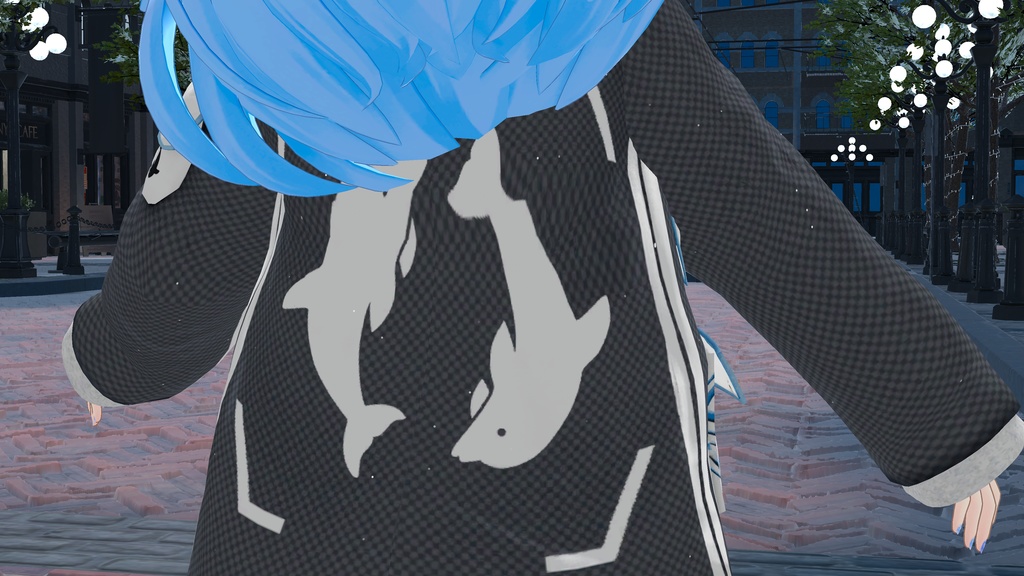 【複数アバター対応】シーズンオフジャケット!