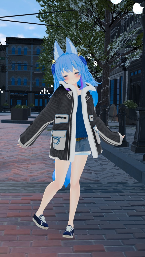 【複数アバター対応】シーズンオフジャケット!