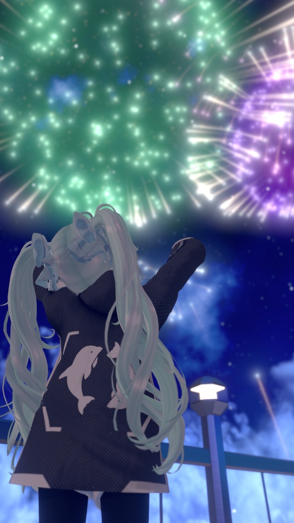 【複数アバター対応】シーズンオフジャケット!