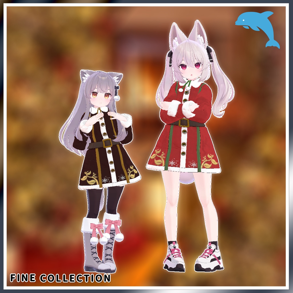 【複数アバター対応】雪花りめいく!